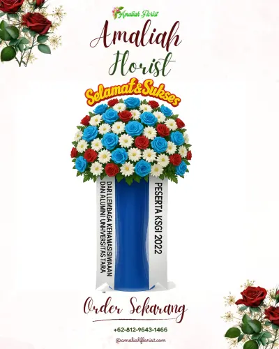 Standing Flower di Taman Setia Budi Indah